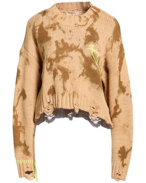 Shopart Camel Sweater Acrylic, Polyester - Natural