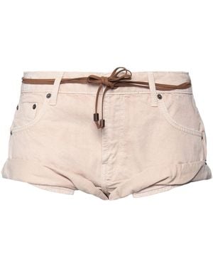 One Teaspoon Denim Shorts - Natural