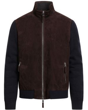 Leather Authority Jacket Leather, Acrylic - Black