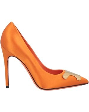 Santoni Court Shoes - Orange