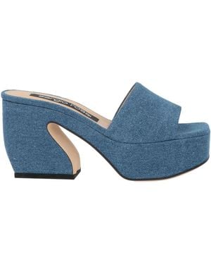 Sergio Rossi Sandale - Blau