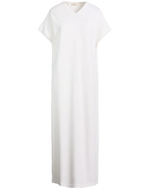 KHAITE Maxi Dress Viscose, Polyamide, Elastane - White
