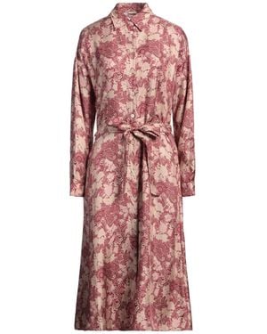 Massimo Alba Midi Dress - Red