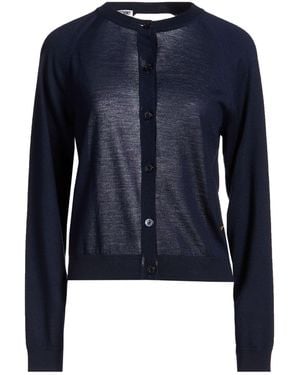 Moschino Cardigan Virgin Wool, Silk - Blue