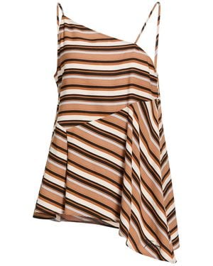 Trussardi Top Viscose, Polyamide - Brown