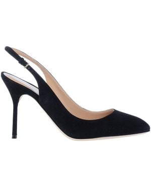 Sergio Rossi Court Shoes Leather - Black
