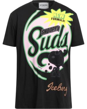 Iceberg T-shirts - Schwarz