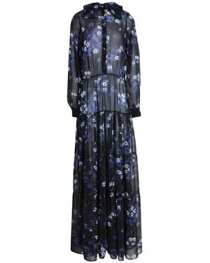 Plan C Long Dress - Blue