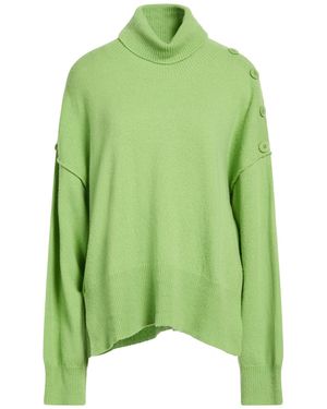 Maison Anje Turtleneck Wool, Cashmere - Green