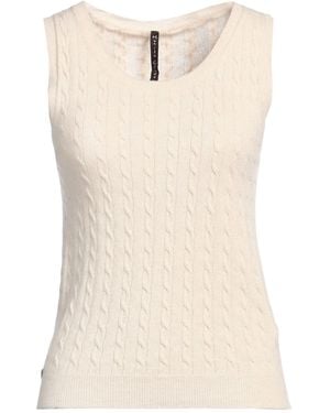 Manila Grace Jumper Wool, Viscose, Polyamide, Cashmere - Natural