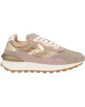 Voile Blanche Sneakers Leather, Textile Fibers - Pink