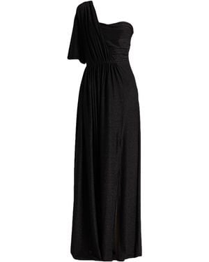 Kocca Maxi Dress Viscose, Polyamide, Metallic Polyester, Elastane - Black