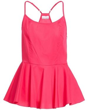 SFIZIO STUDIO Fuchsia Top Cotton, Elastane - Pink