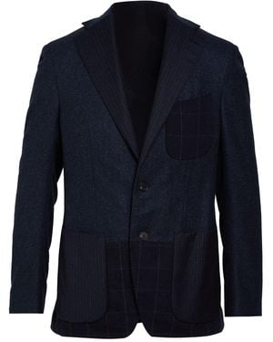 Caruso Blazer Wool - Blue