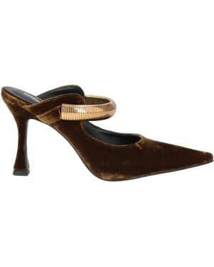 Lola Cruz Mules & Clogs - Brown