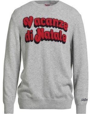 Mc2 Saint Barth Après-Ski Collection Sweater Polyamide, Wool, Viscose, Cashmere - Gray