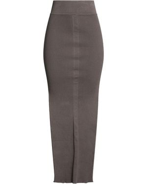 Rick Owens Maxi Skirt - Gray