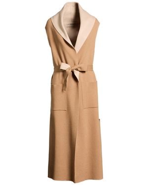 D.exterior Overcoat & Trench Coat Wool, Cashmere, Viscose, Polyamide, Silk - Natural