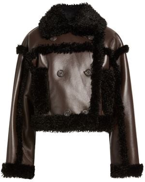 Stand Studio Shearling & Teddy - Black
