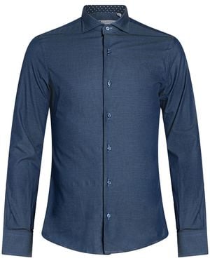 FILANGIERI Shirt Cotton - Blue