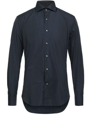 Alessandro Gherardi Midnight Shirt Cotton - Blue