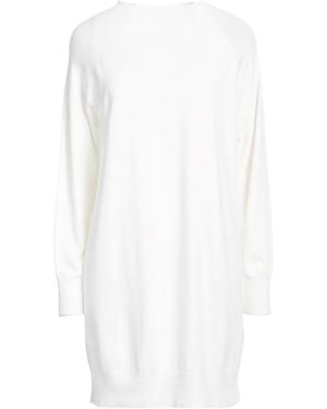 SEVENTY VENEZIA Mini Dress Viscose, Polyester, Polyamide - White