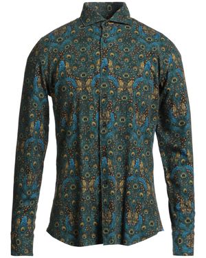 Xacus Deep Shirt Cotton, Wool - Green