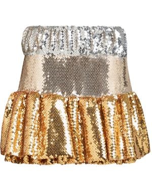 Rabanne Mini Skirt - Natural