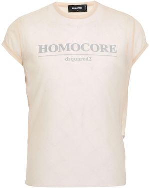 DSquared² T-Shirt Polyester - White