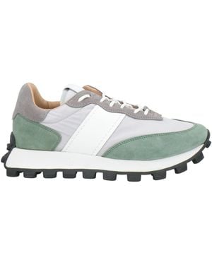 Tod's Light Sneakers Leather, Textile Fibers - White