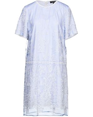Burberry Mini Dress Polyester, Polyamide, Cotton - Blue