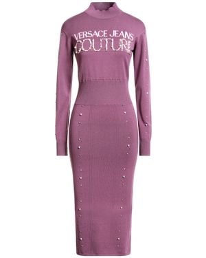Versace Jeans Couture Midi Dress - Purple