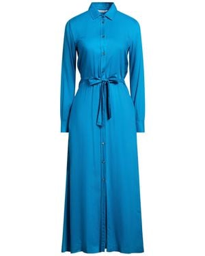 Caliban Maxi Dress Viscose - Blue