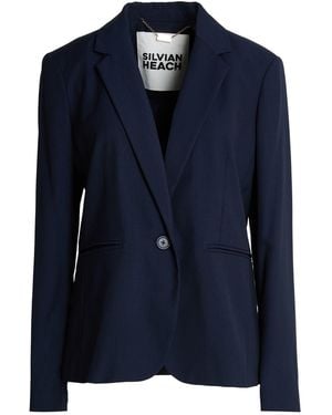Silvian Heach Blazer Polyester, Viscose - Blue