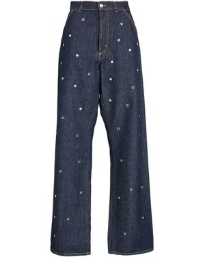 THE BIG WHITE BLUE Jeans Cotton - Blue
