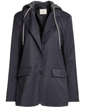 Dixie Charcoal Blazer Polyester, Viscose, Elastane - Black
