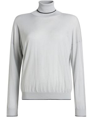Eleventy Sky Turtleneck Wool - Grey