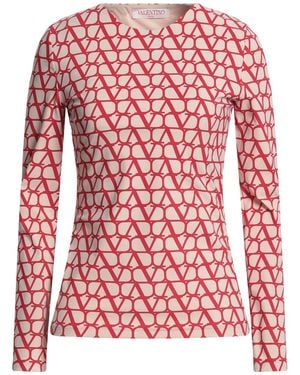 Valentino Garavani T-Shirt Polyamide, Elastane - Red