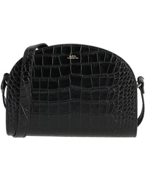 A.P.C. Bolso Con Bandolera - Negro