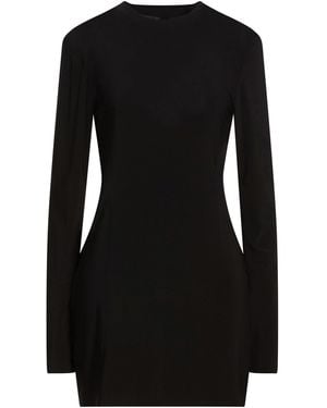 Norma Kamali Mini Dress - Black