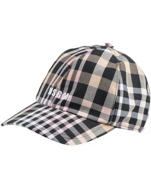 MSGM Hat Polyester, Cotton - Natural
