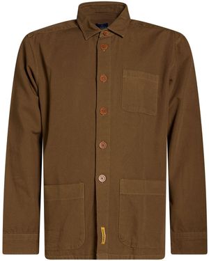 B.D. Baggies Military Shirt Cotton - Brown