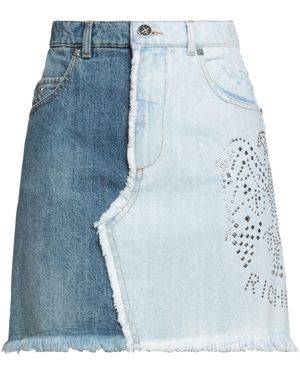 John Richmond Denim Skirt - Blue