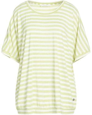 Xandres Lime T-Shirt Viscose, Polyamide, Metallic Polyester, Elastane - Yellow