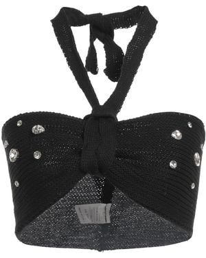 Odi Et Amo Top Cotton - Black