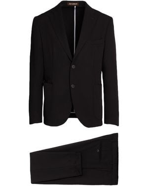 Angelo Nardelli Suit Polyester, Viscose, Elastane - Black