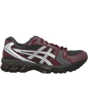 Asics Gel-Kayano 14 Burgundy Trainers Textile Fibres - Brown