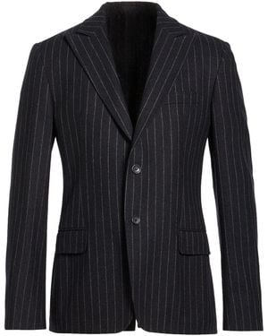 Versace Blazer Wool, Cotton - Black