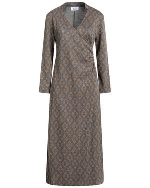 Niu Midi Dress Viscose, Polyamide, Metal, Elastane, Modal - Gray