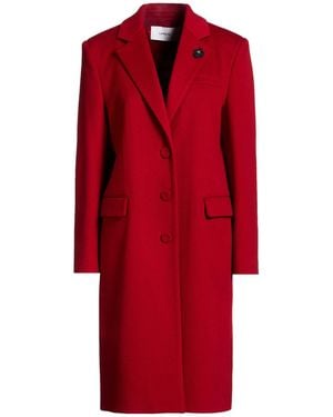 Lardini Coat Cashmere - Red